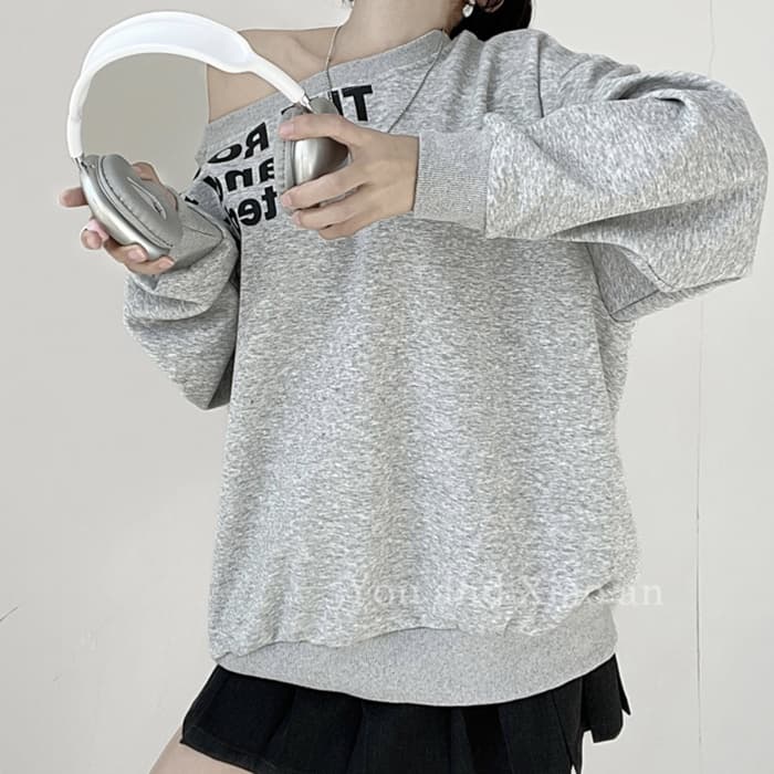 ロンT ゆったりカジュアル厚手ロングTシャツ