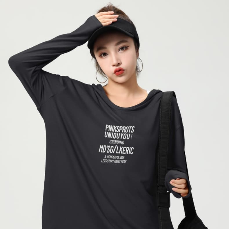 スポーツライフスタイル ゆったりロンT