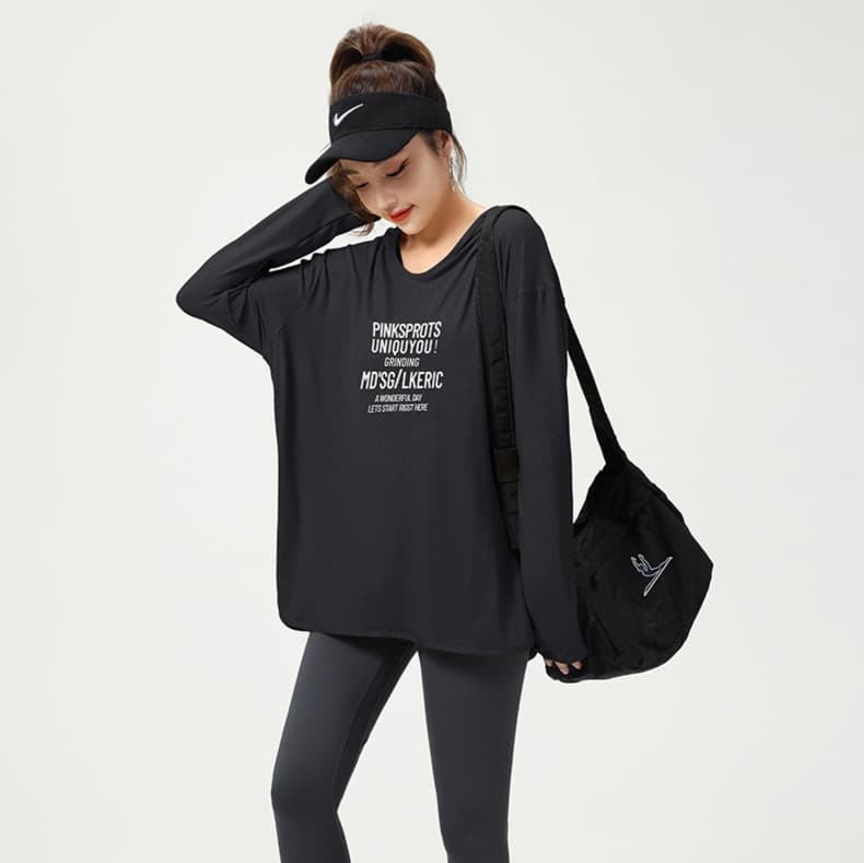 スポーツライフスタイル ゆったりロンT