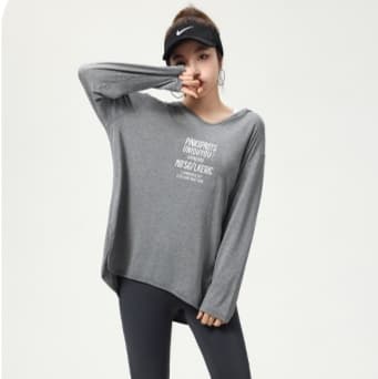 スポーツライフスタイル ゆったりロンT