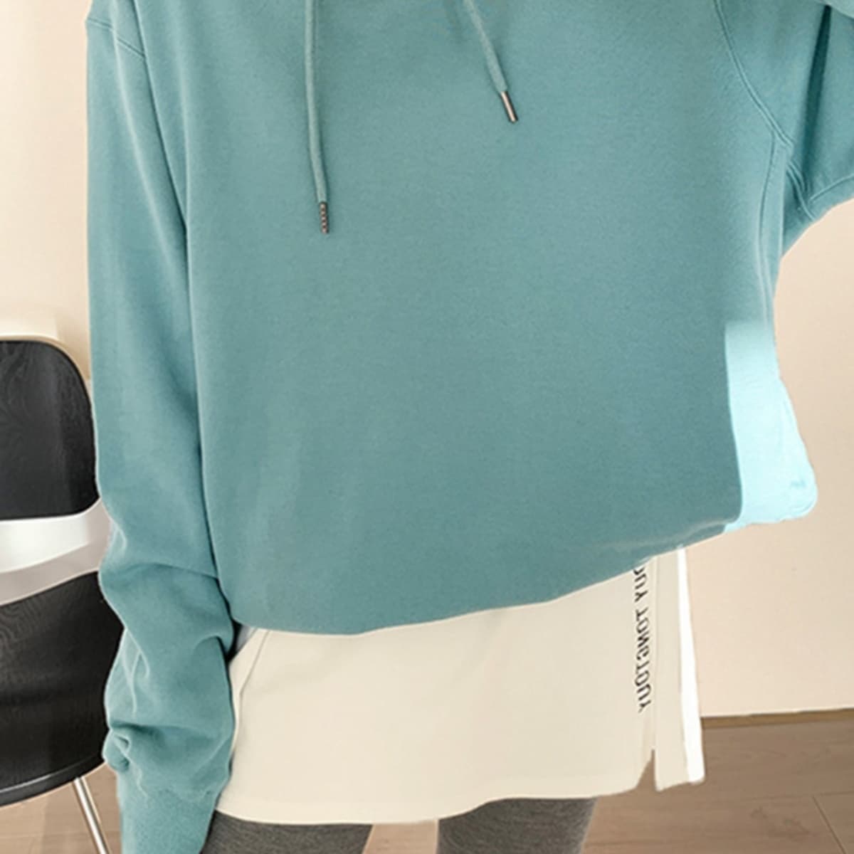 サイドスリット入り ゆるシルエット ロンT