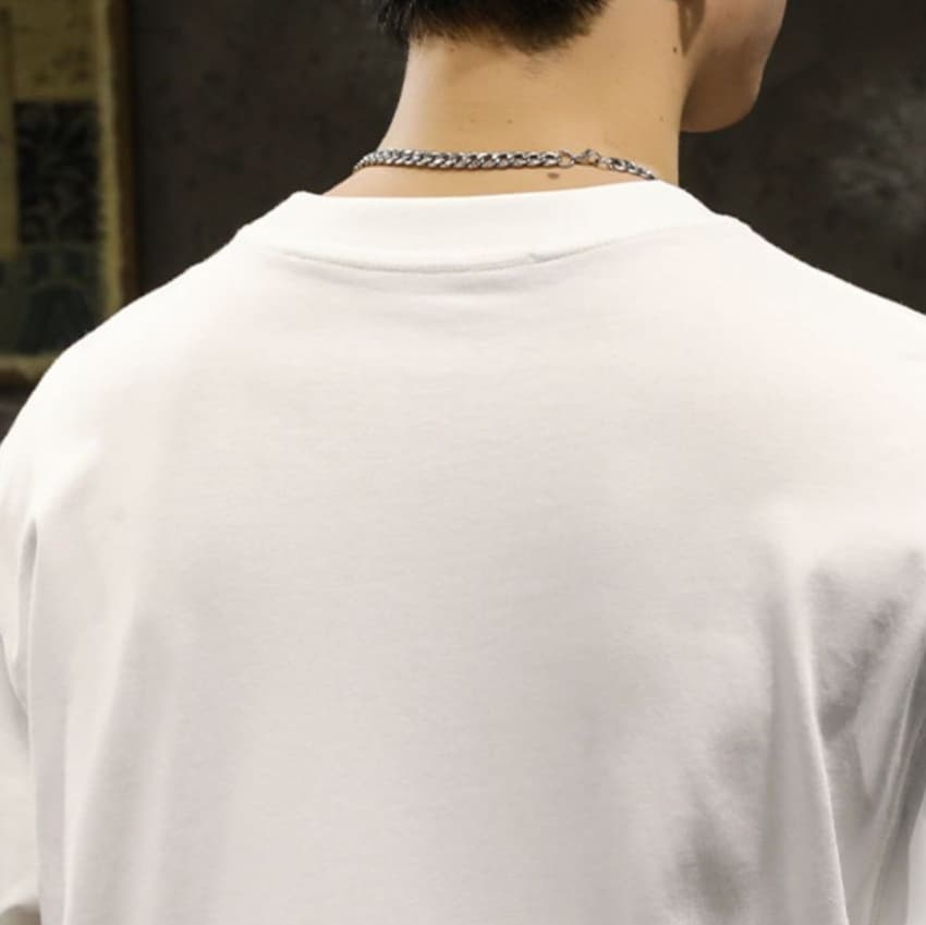 ロンT シンプル上質ロングTシャツ