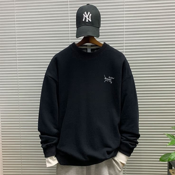 ロンT 恐竜モチーフ カジュアル 長袖シャツ