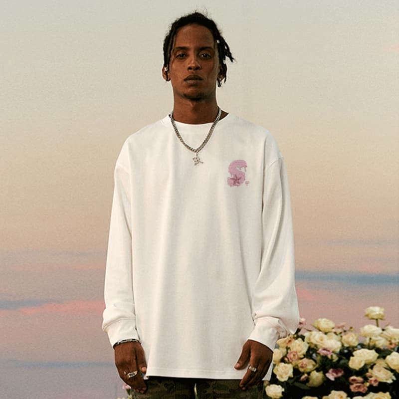 ロンT シンプル アート コットン ロンティー