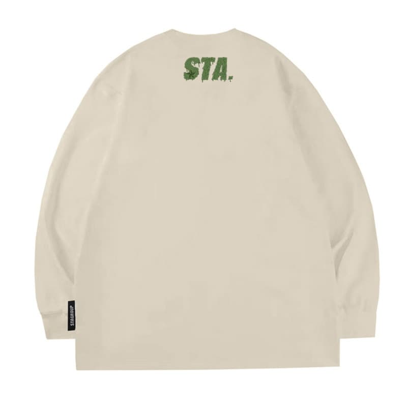 ロンT シンプル アート コットン ロンティー