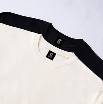 ロンT シンプル アート コットン ロンティー