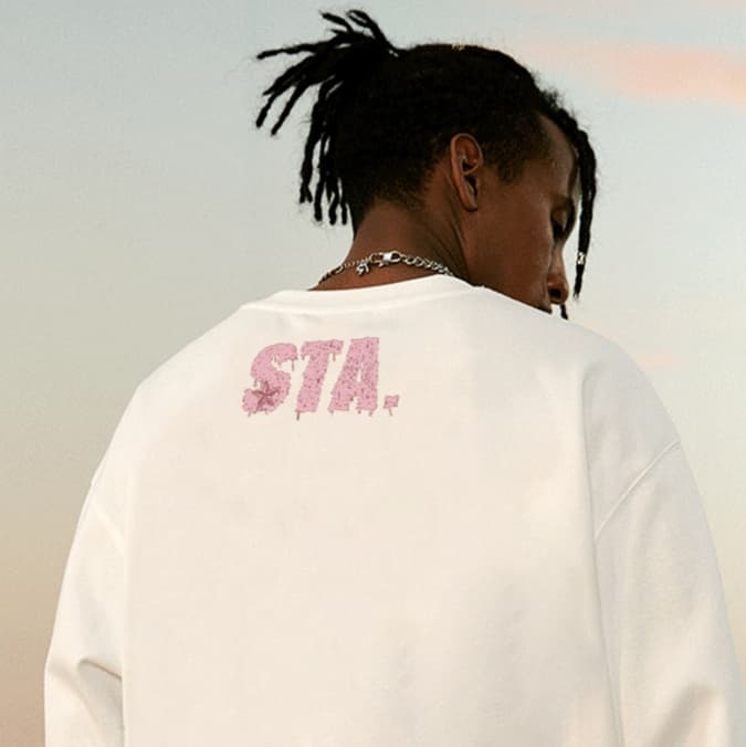 ロンT シンプル アート コットン ロンティー