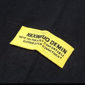 ロンT シンプル文字デザイン ロングTシャツ