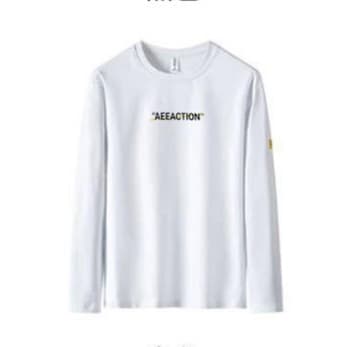 ロンT シンプル文字デザイン ロングTシャツ