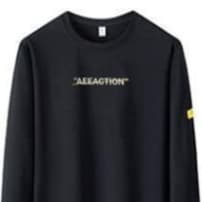 ロンT シンプル文字デザイン ロングTシャツ