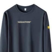 ロンT シンプル文字デザイン ロングTシャツ