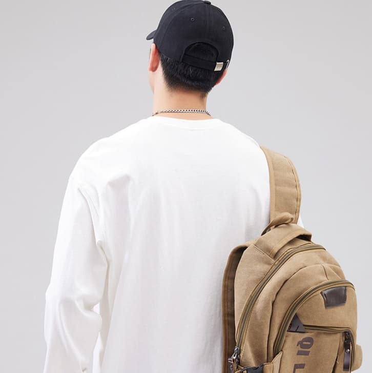 ロンT シンプル上質 コットン ロンT