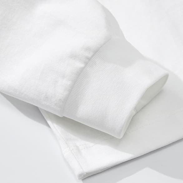 ロンT シンプル上質 コットン ロンT