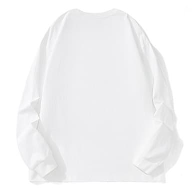 ロンT シンプル上質 コットン ロンT