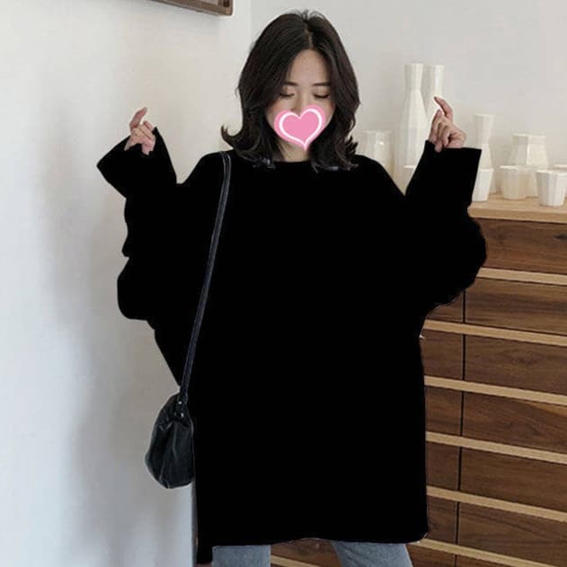 ゆったりシルエット オーバーサイズ ロンT