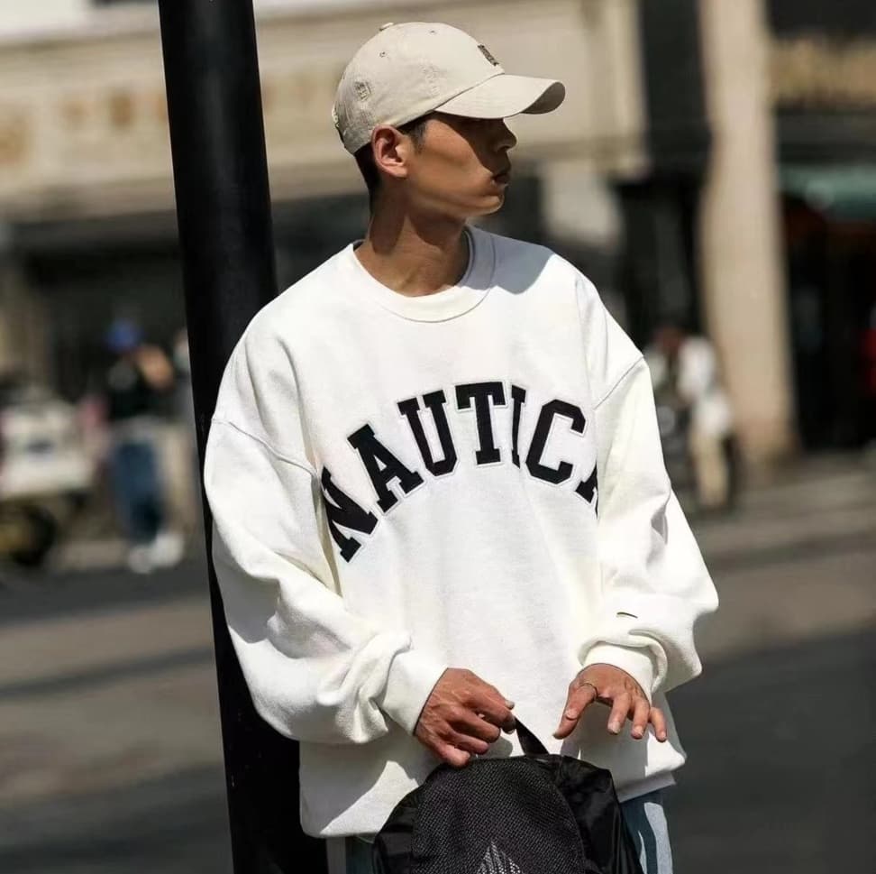 ロンT ヴィンテージ風 カレッジ ロゴ ロングTシャツ