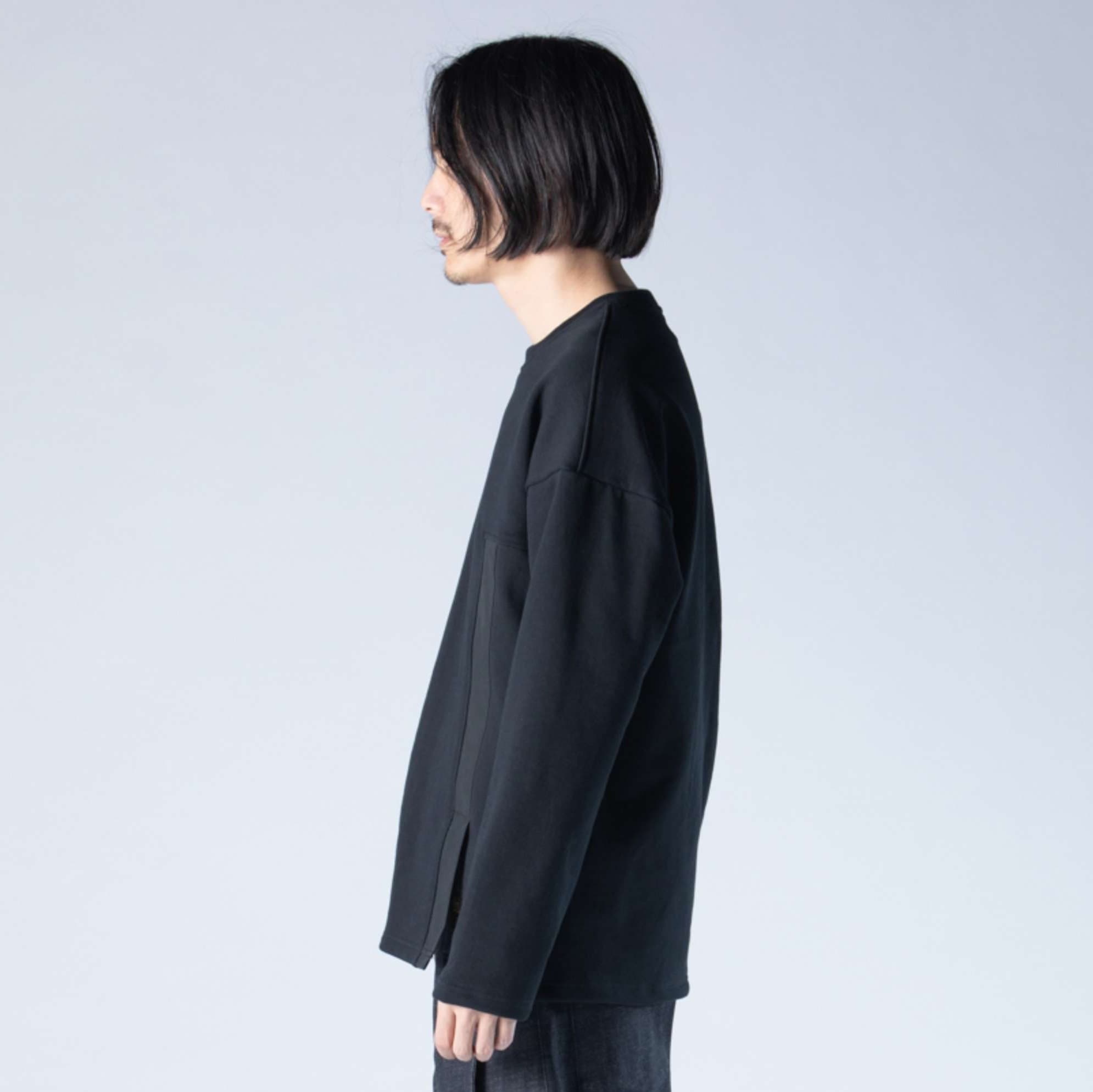 ロンT 上質素材のゆったりスウェット