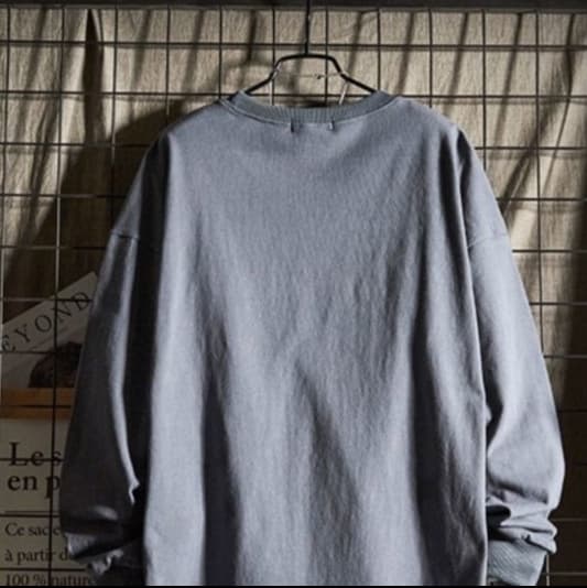 ロンT シンプルデザイン ベーシックロングTシャツ