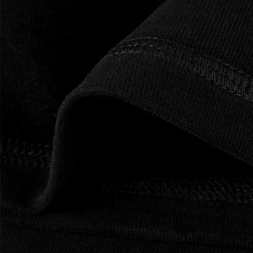 ロンT 重厚感溢れる純綿長袖シャツ