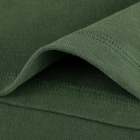 ロンT 重厚感溢れる純綿長袖シャツ