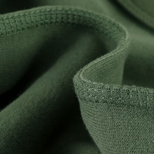 ロンT 重厚感溢れる純綿長袖シャツ