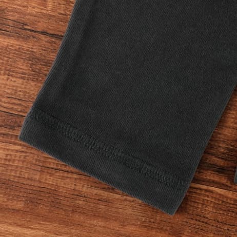 ロンT 重厚感溢れる純綿長袖シャツ