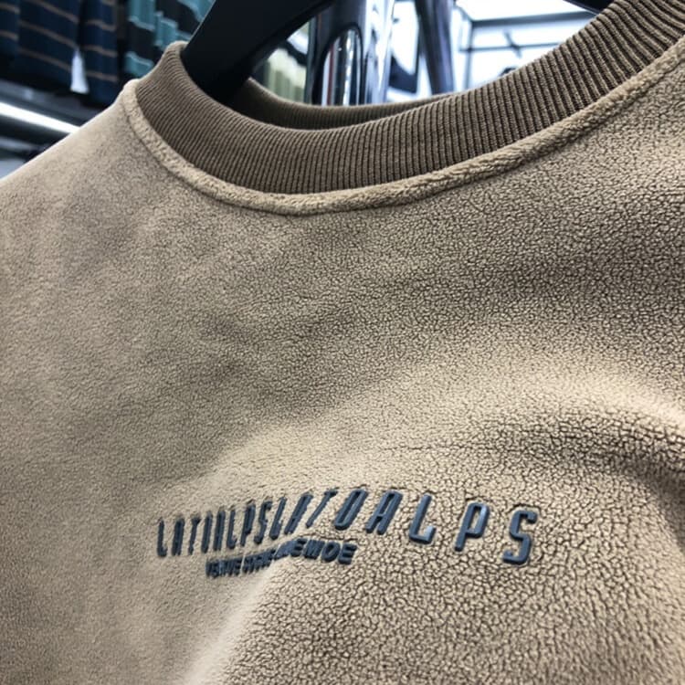 ロンT ふんわり起毛 リラックスプルオーバー