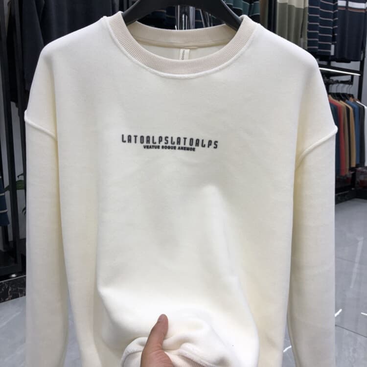 ロンT ふんわり起毛 リラックスプルオーバー