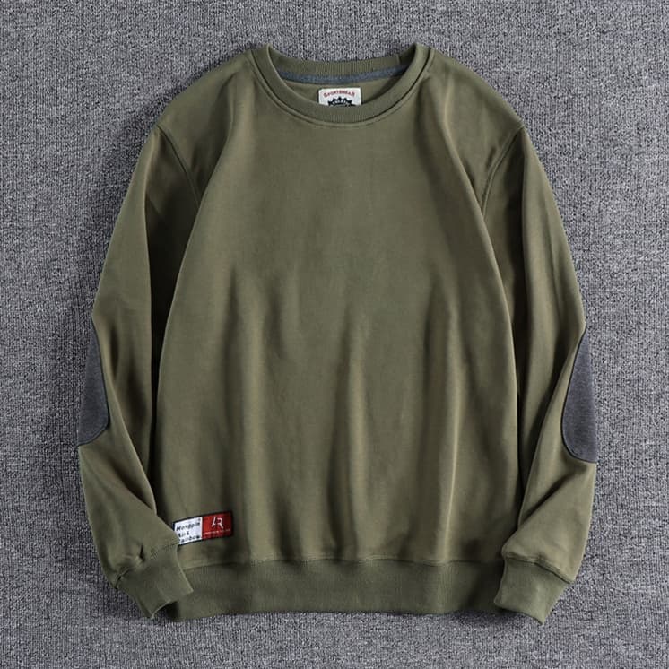 ロンT 定番 裏起毛 あったか スウェット トレーナー