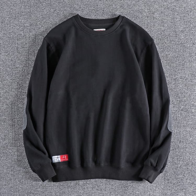 ロンT 定番 裏起毛 あったか スウェット トレーナー