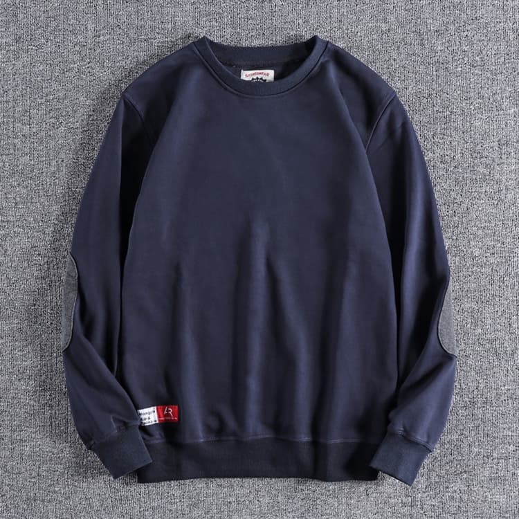 ロンT 定番 裏起毛 あったか スウェット トレーナー