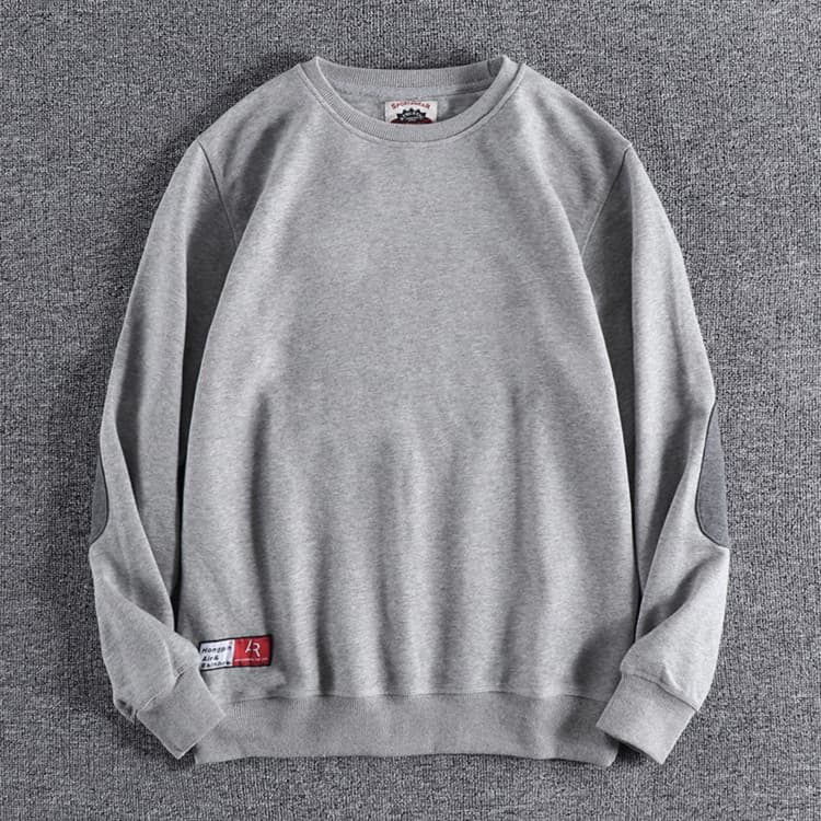 ロンT 定番 裏起毛 あったか スウェット トレーナー