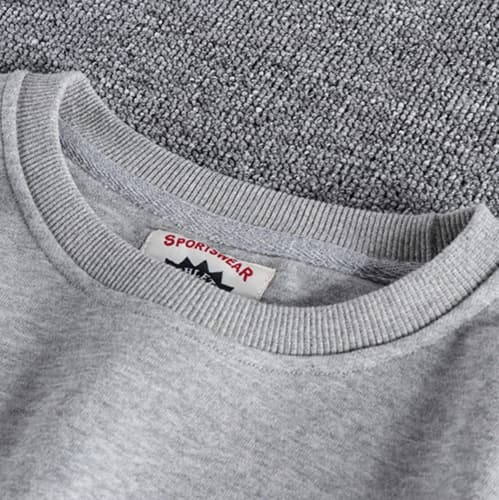 ロンT 定番 裏起毛 あったか スウェット トレーナー