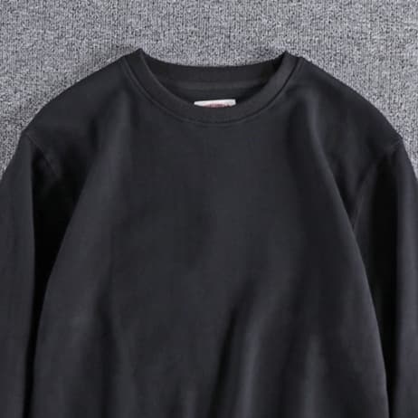 ロンT 定番 裏起毛 あったか スウェット トレーナー