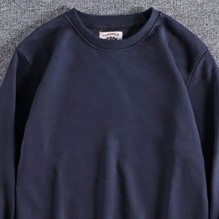 ロンT 定番 裏起毛 あったか スウェット トレーナー