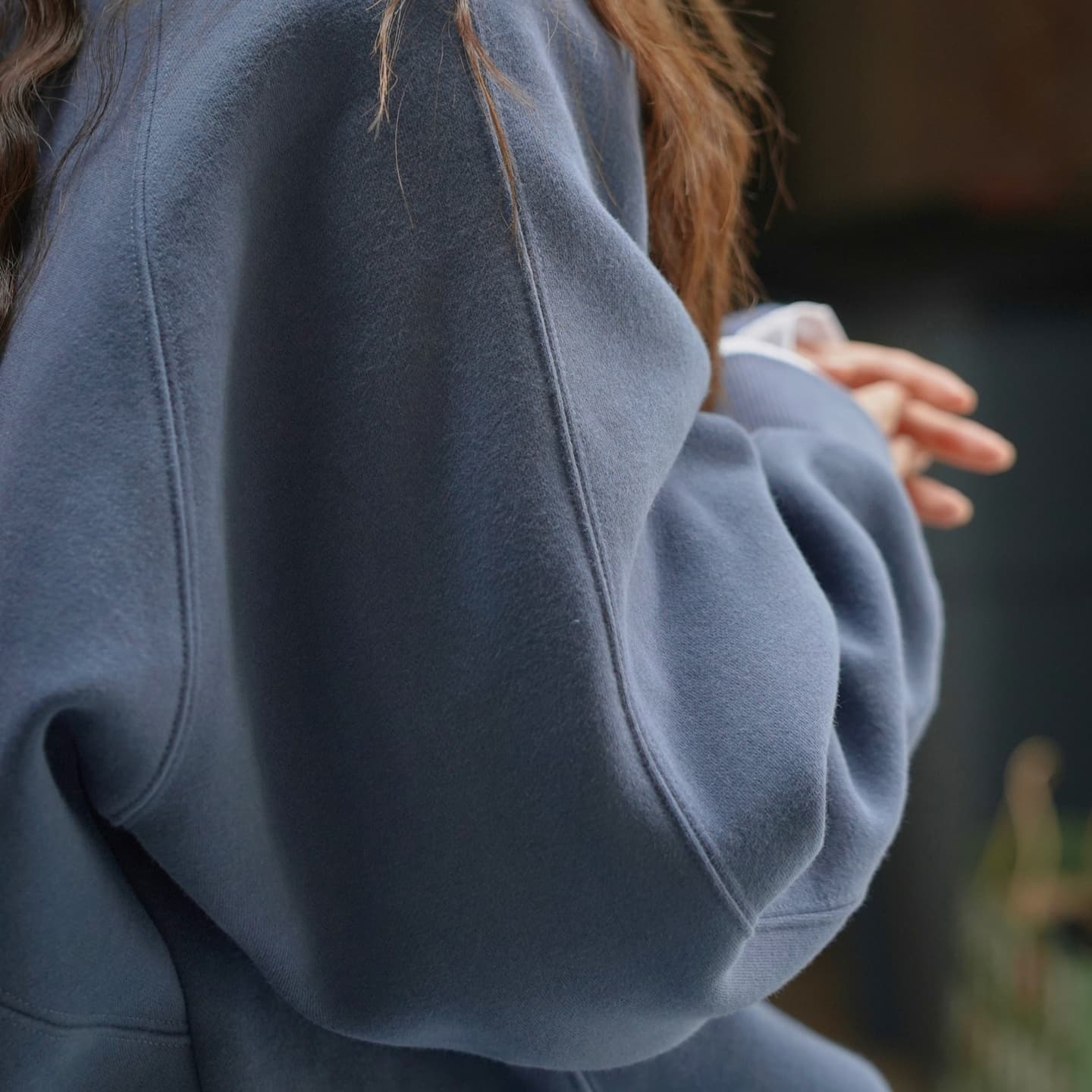 ロンT ゆったりシルエット 裏起毛トレーナー