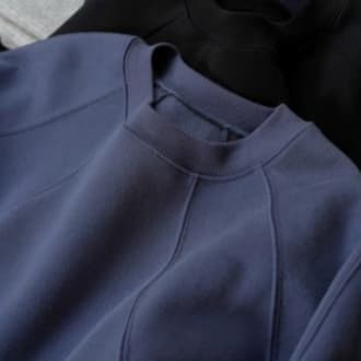 ロンT ゆったりシルエット 裏起毛トレーナー