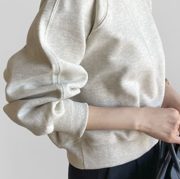 ロンT 贅沢素材の裏起毛スウェット