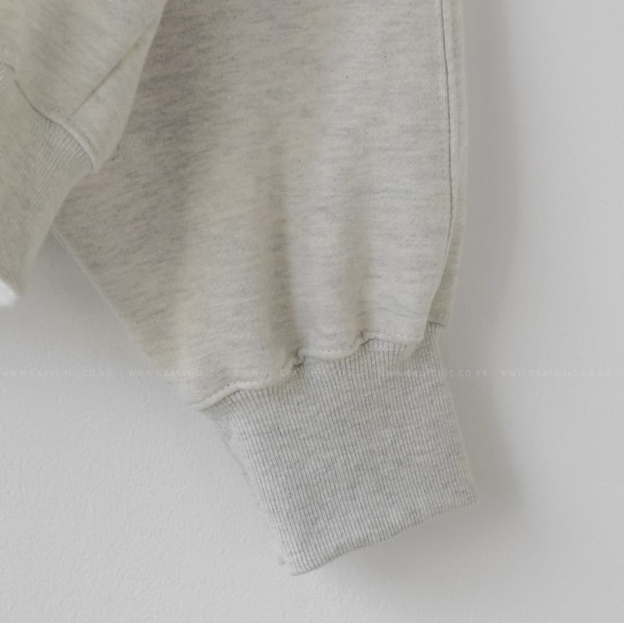 ロンT 贅沢素材の裏起毛スウェット