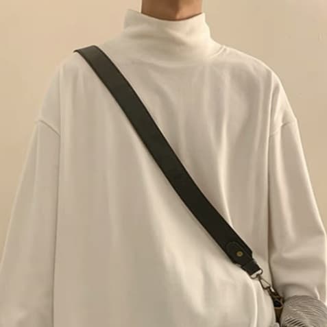ロンT あったかハイネックロンT