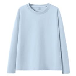 ロンT なめらか素材のリラックスロングＴシャツ