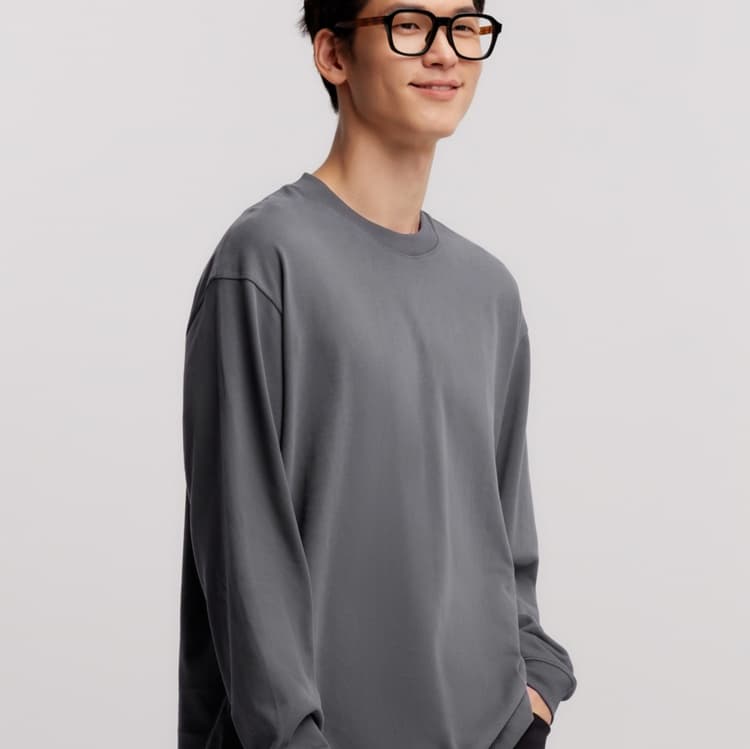 なめらかシルエット ロンT