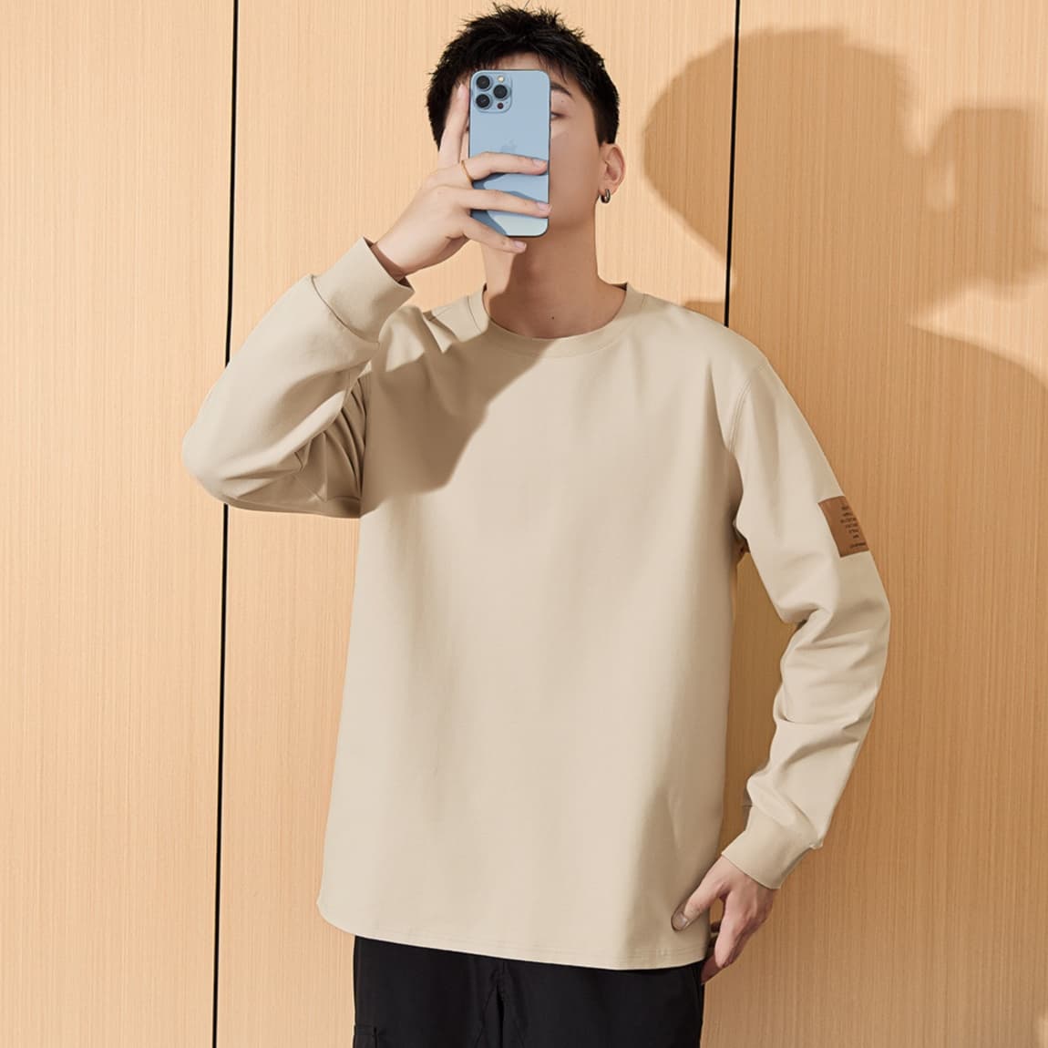 ロンT こだわり抜いた快適ベーシックロングＴシャツ