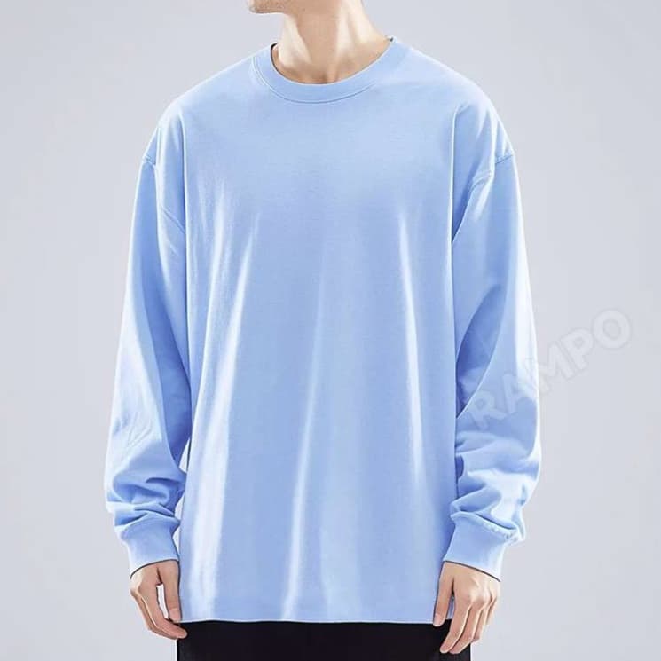 ロンT ゆったりシルエット長袖カットソー