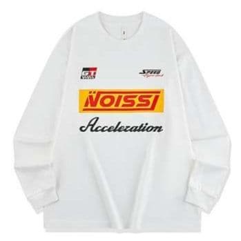 ロンT レース系スポーツ薄手長袖シャツ