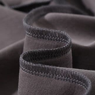 ロンT 三角刺繍ロゴ入り純綿長袖上着