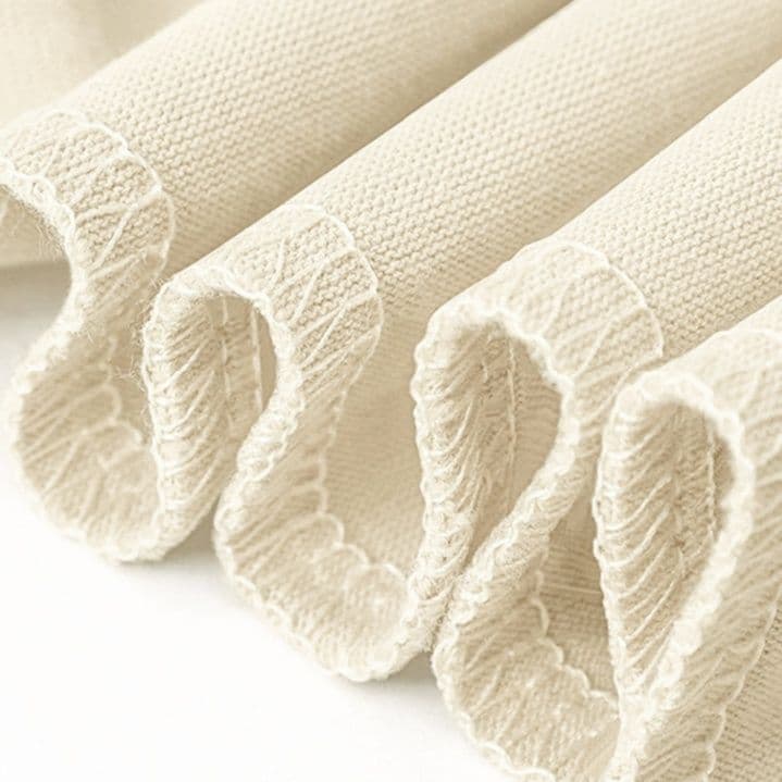 ロンT 三角刺繍ロゴ入り純綿長袖上着