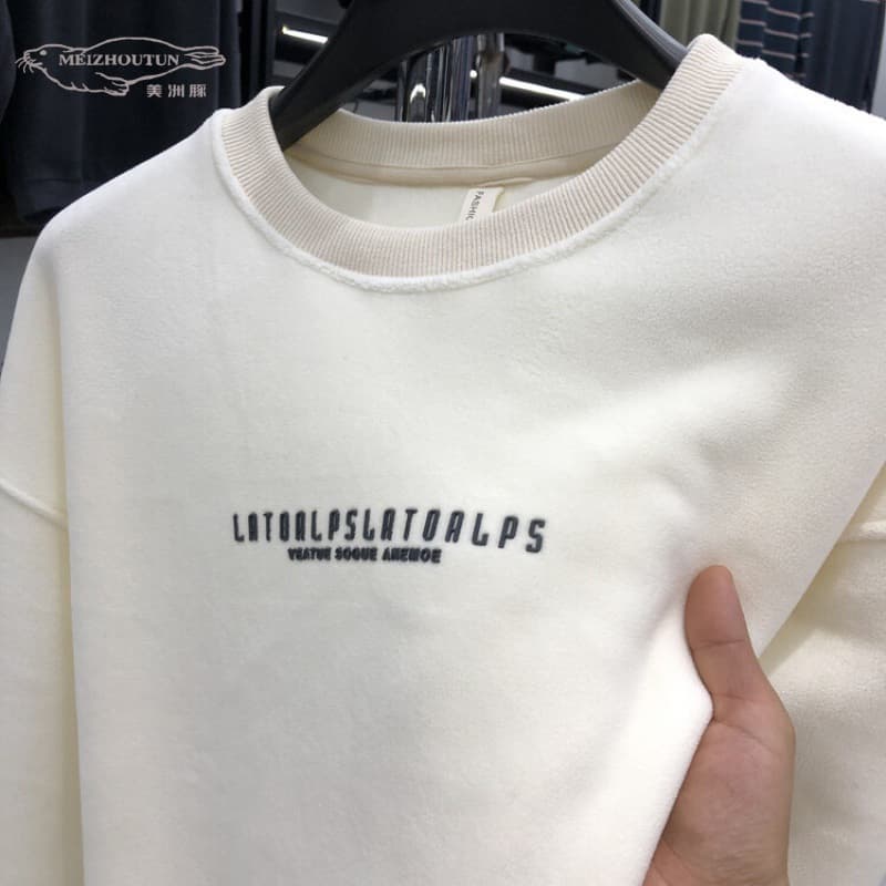 ロンT ふんわり起毛 リラックスプルオーバー