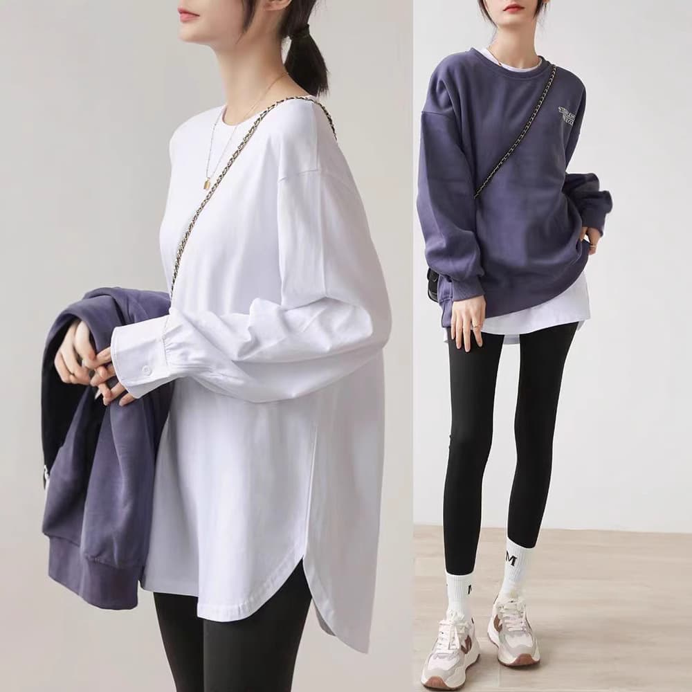 ロンT ゆったりシルエット オーバーサイズ ロンＴ