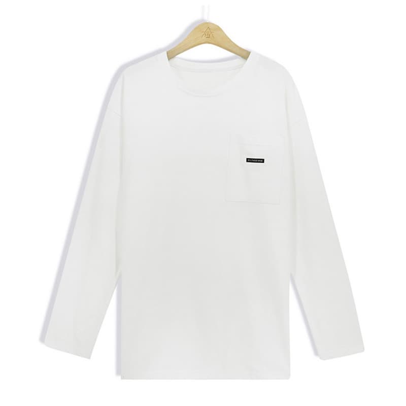 オーバーサイズ ポケット付き ロンT
